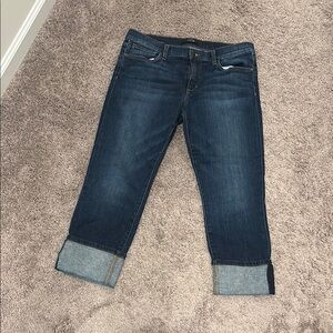 Joe's Jeans Blue Cropped Ankle Denim